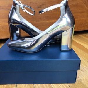 Larue Gran Pewter Metallic Cole Haan Pump BNIB